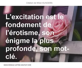 Citations Milan KUNDERA