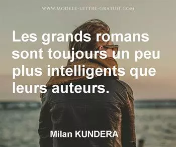 Citation de Milan KUNDERA