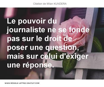 Citations Milan KUNDERA
