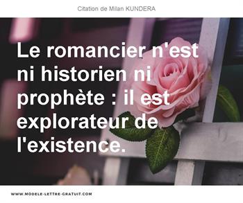Citations Milan KUNDERA