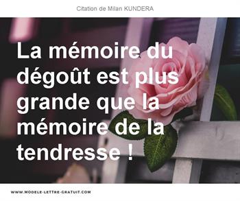Citations Milan KUNDERA