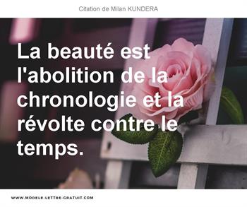 Citations Milan KUNDERA