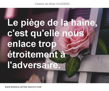 Citations Milan KUNDERA