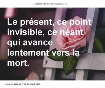 Citations Milan KUNDERA