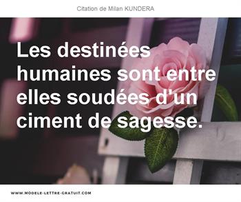 Citations Milan KUNDERA