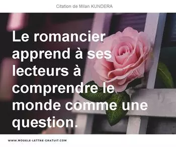 Citations Milan KUNDERA