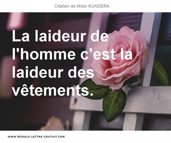 Citations Milan KUNDERA