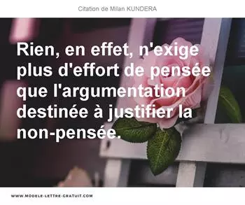 Citations Milan KUNDERA