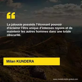 Citation Milan KUNDERA