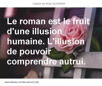 Citations Milan KUNDERA