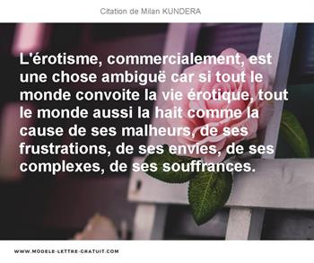 Citations Milan KUNDERA