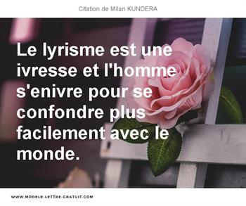 Citations Milan KUNDERA
