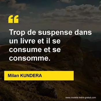 Citation Milan KUNDERA