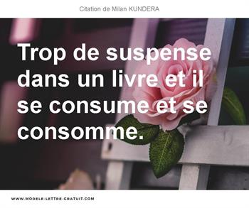Citations Milan KUNDERA
