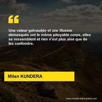 Citation Milan KUNDERA