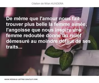 Citations Milan KUNDERA