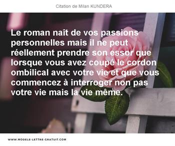 Citations Milan KUNDERA