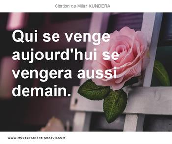 Citations Milan KUNDERA