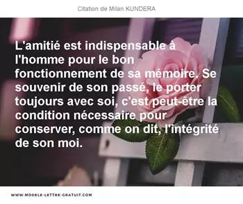 Citations Milan KUNDERA
