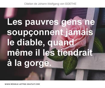 Citations Johann Wolfgang von GOETHE
