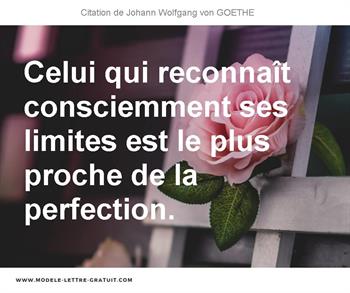 Citations Johann Wolfgang von GOETHE