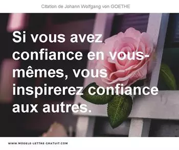 Citations Johann Wolfgang von GOETHE