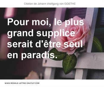 Citations Johann Wolfgang von GOETHE