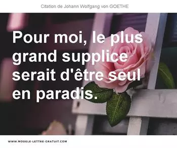 Citations Johann Wolfgang von GOETHE