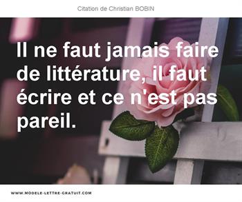 Citations Christian BOBIN