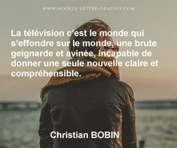 Citation de Christian BOBIN