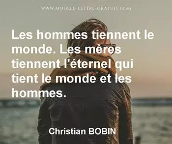 Citation de Christian BOBIN