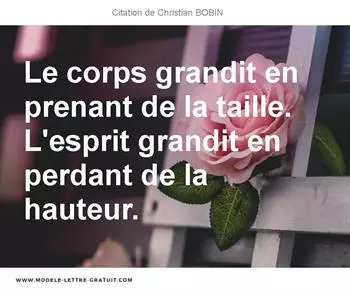 Citations Christian BOBIN