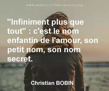 Citation de Christian BOBIN