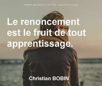 Citation de Christian BOBIN