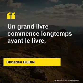 Citation Christian BOBIN