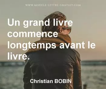 Citation de Christian BOBIN