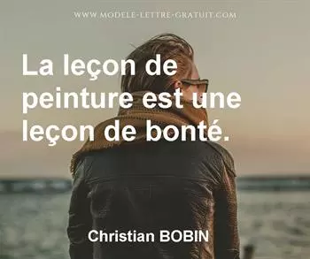 Citation de Christian BOBIN