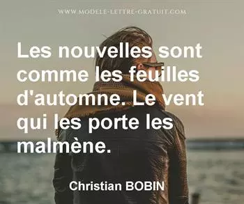 Citation de Christian BOBIN