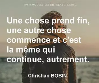 Citation de Christian BOBIN