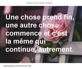 Citations Christian BOBIN