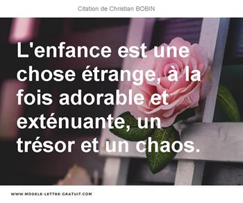 Citations Christian BOBIN