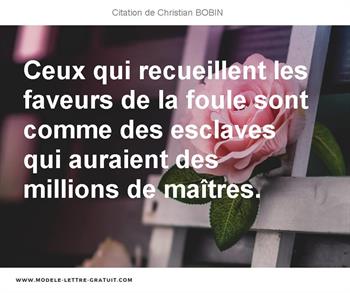 Citations Christian BOBIN