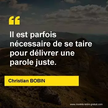 Citation Christian BOBIN