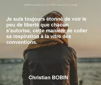 Citation de Christian BOBIN