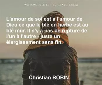 Citation de Christian BOBIN