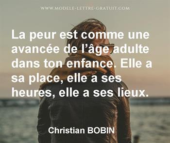 Citation de Christian BOBIN