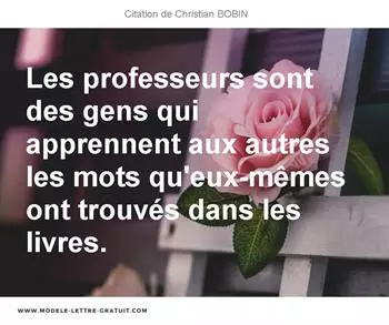 Citations Christian BOBIN