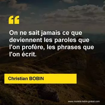 Citation Christian BOBIN