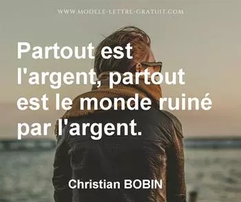Citation de Christian BOBIN