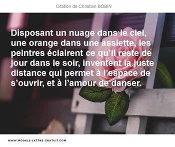 Citations Christian BOBIN